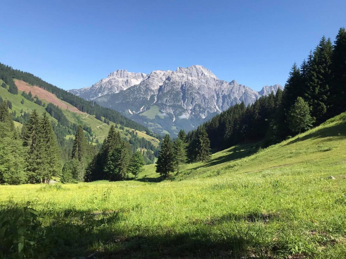 Villa Untergrundgut Leogang Esterno foto